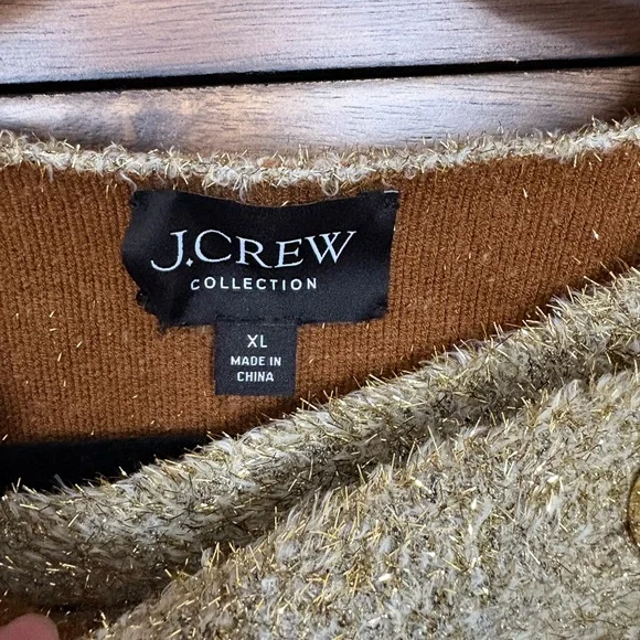 JCrew Collection Double Faced Metallic Jacket - Picture 4 of 5